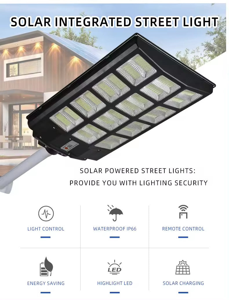 Farola LED Solar 600W