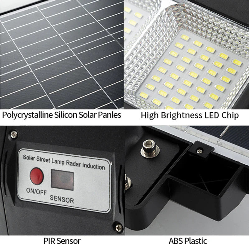 Farola LED Solar 600W
