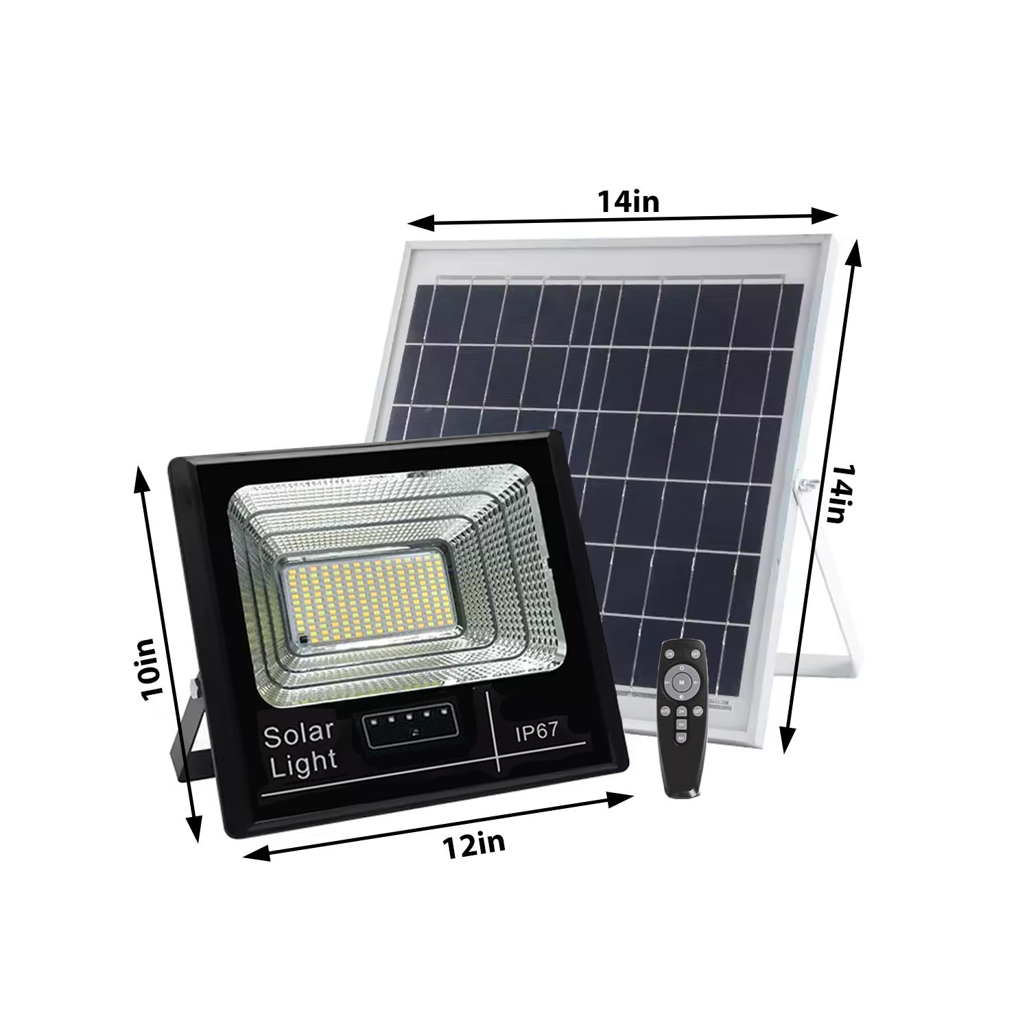 Solar LED Flood Light 100W – Live Solar Life