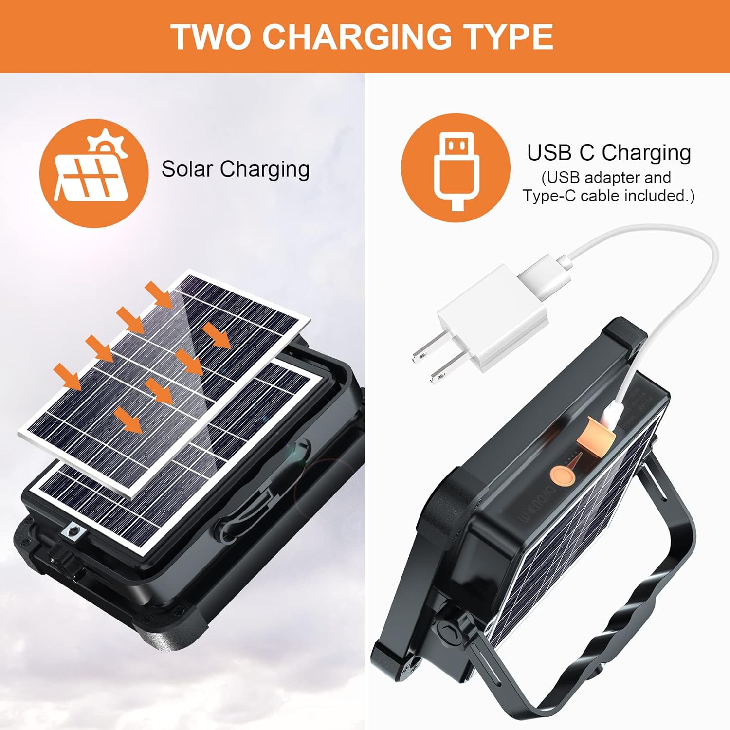 Rechargeable Solar Work Light