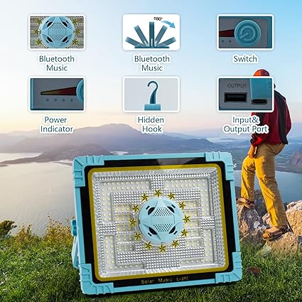 Led Portable Solar Work Light