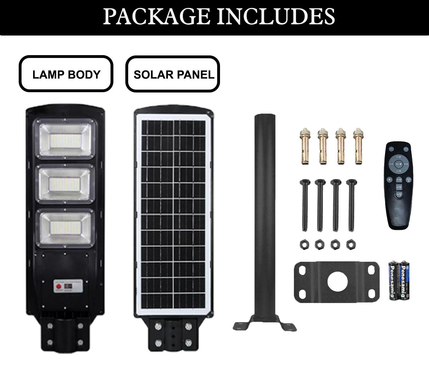 Solar Led Street Light 90W