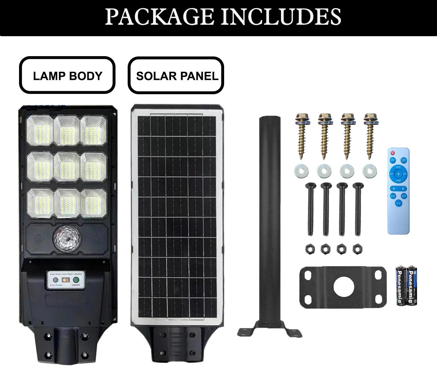 Solar Led Street Light 300W