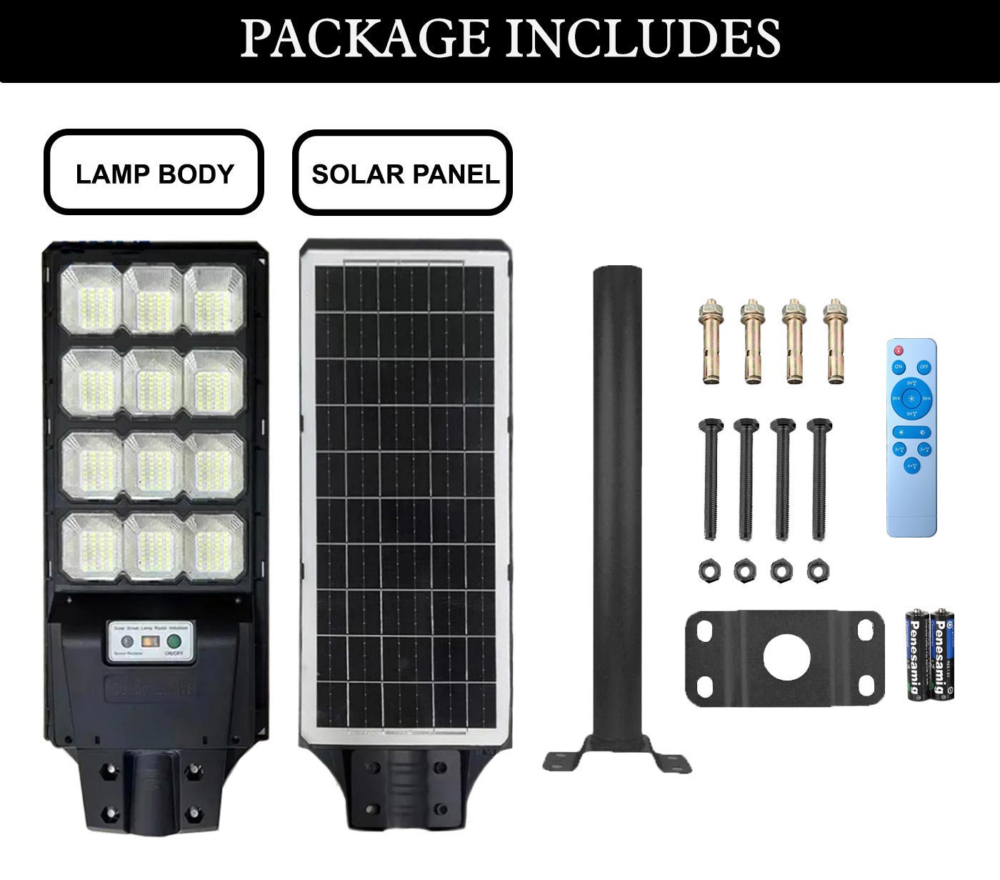 Solar Led Street Light 300W